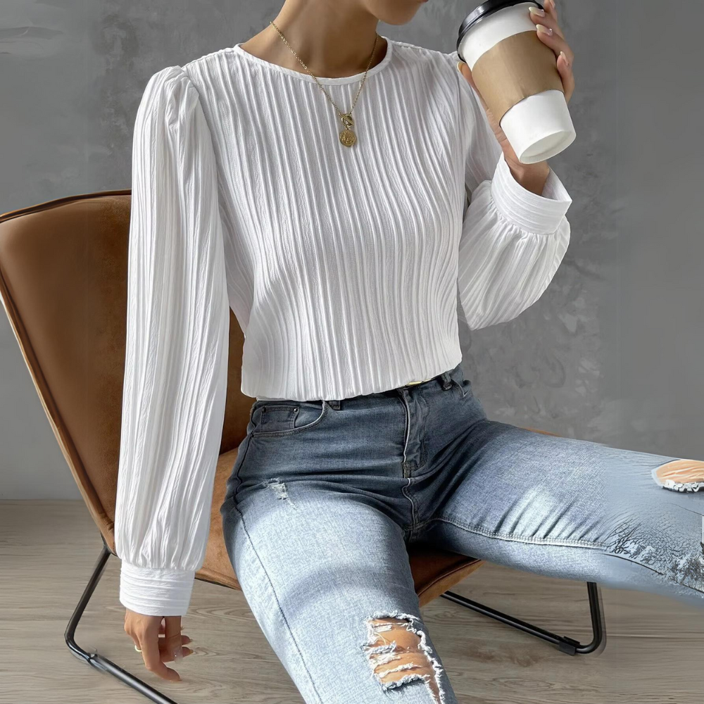 Reidun - Camicetta casual a maniche lunghe