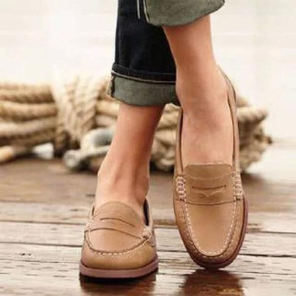 Bea - Mocassini casual da donna con punta rotonda