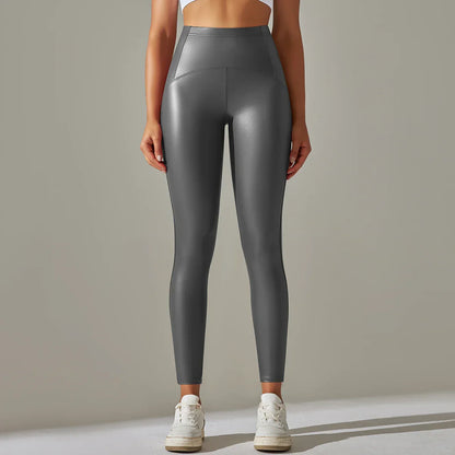 Nova | Leggings lucidi | Stile sportivo moderno | Materiale elastico