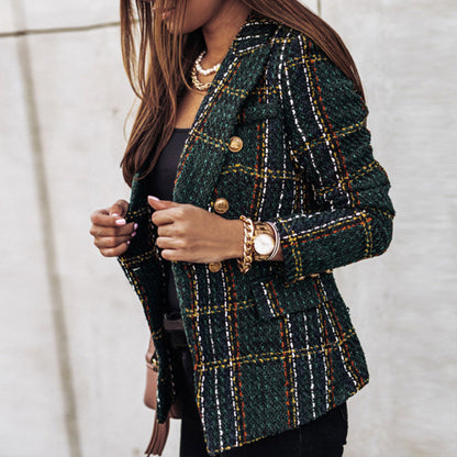 Tove - Blazer a quadri chic