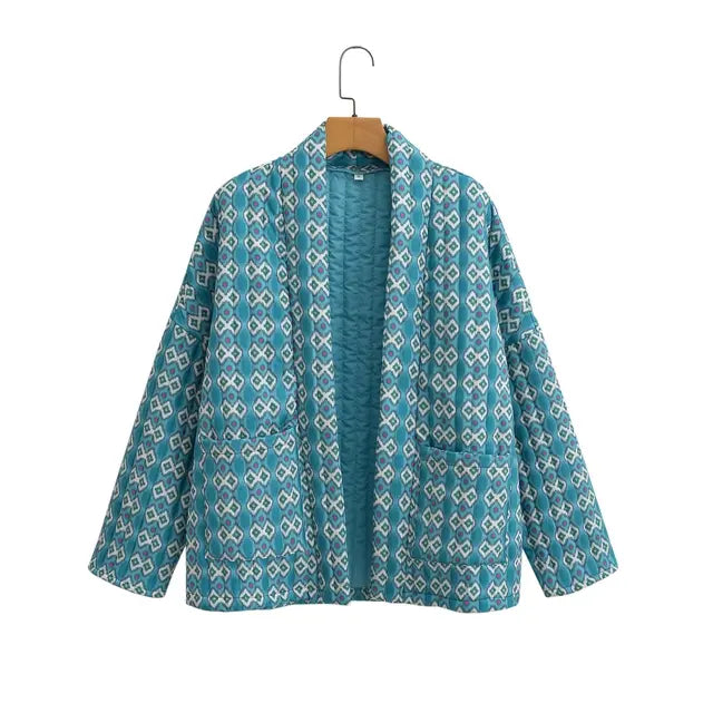 Giacca cappotto etnico da donna alla moda