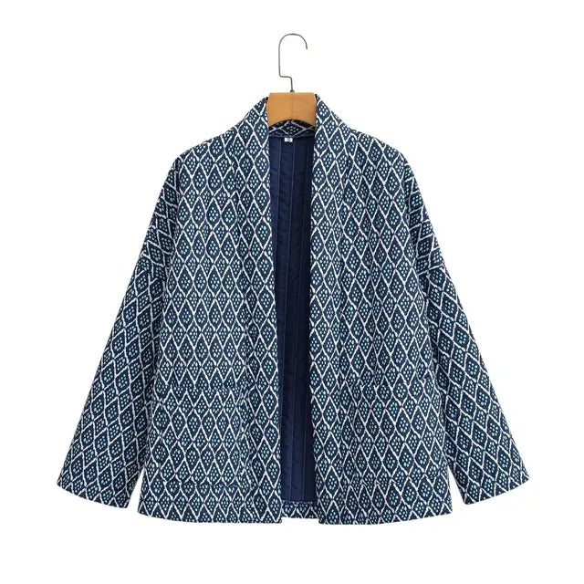 Giacca cappotto etnico da donna alla moda