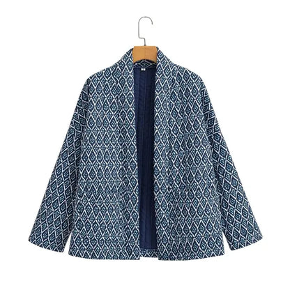 Giacca cappotto etnico da donna alla moda