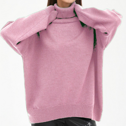 Elkein | Elegante maglione dolcevita da donna