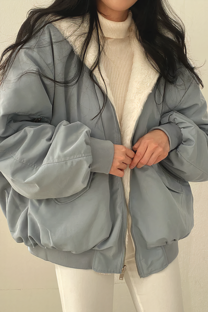 Caro - Cappotto invernale con cappuccio in cashmere