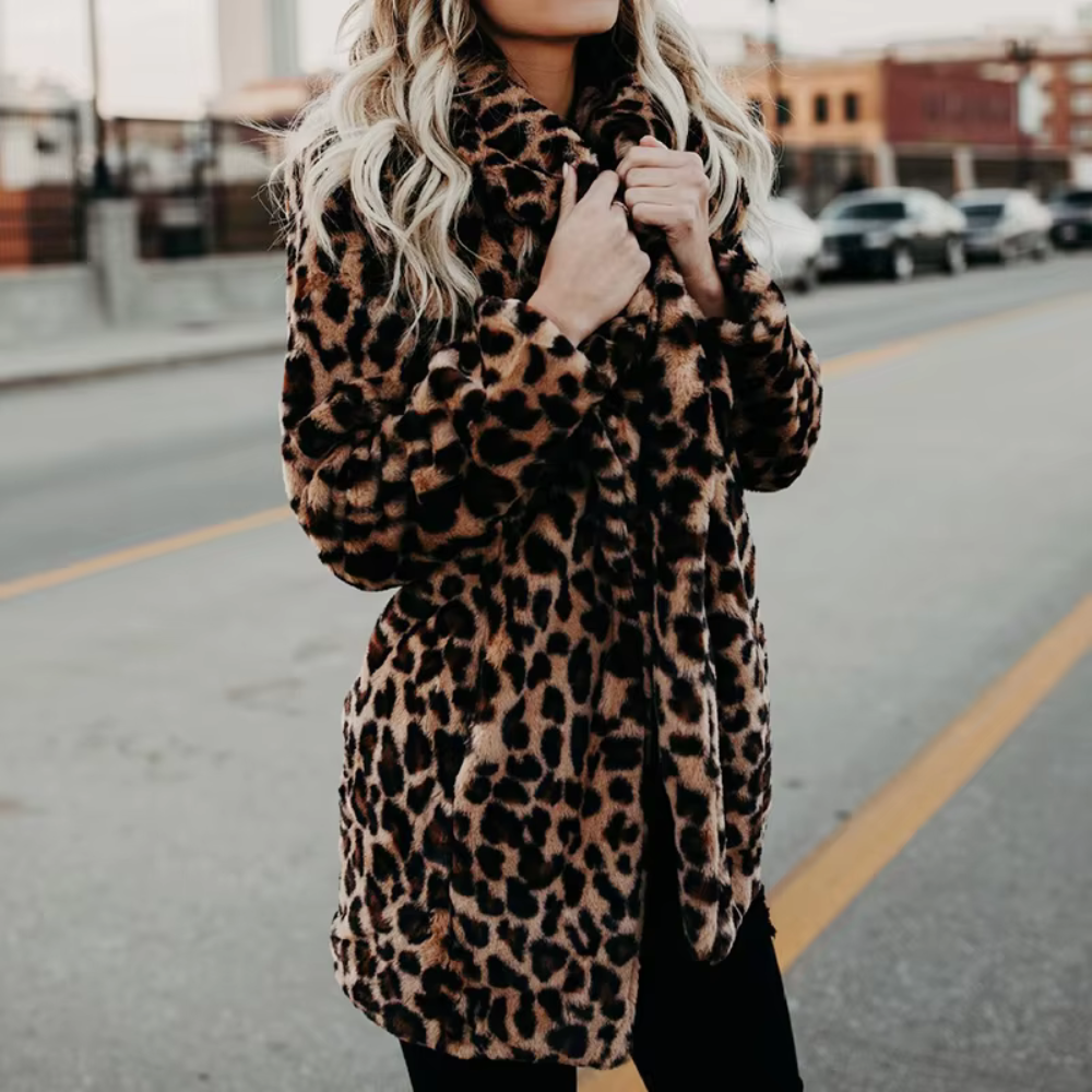 Willow - Caldo cappotto leopardato