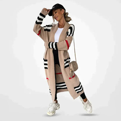 Fie - Cardigan lavorato a maglia per donna