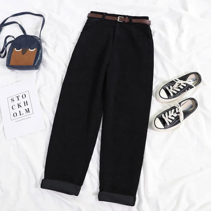 Hilda | pantaloni a coste da donna