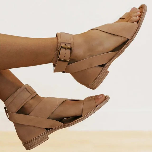 Zaira - Sandali eleganti in pelle da donna