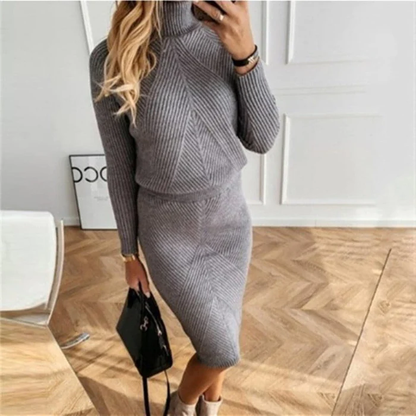 Christa | Abito in maglia con maglione accogliente