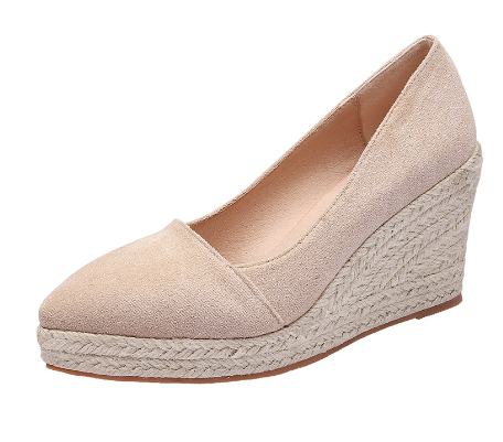 Karla - Espadrillas con plateau e sandali con zeppa