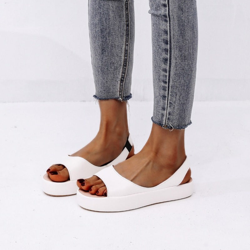 Sandali in vera pelle di mucca